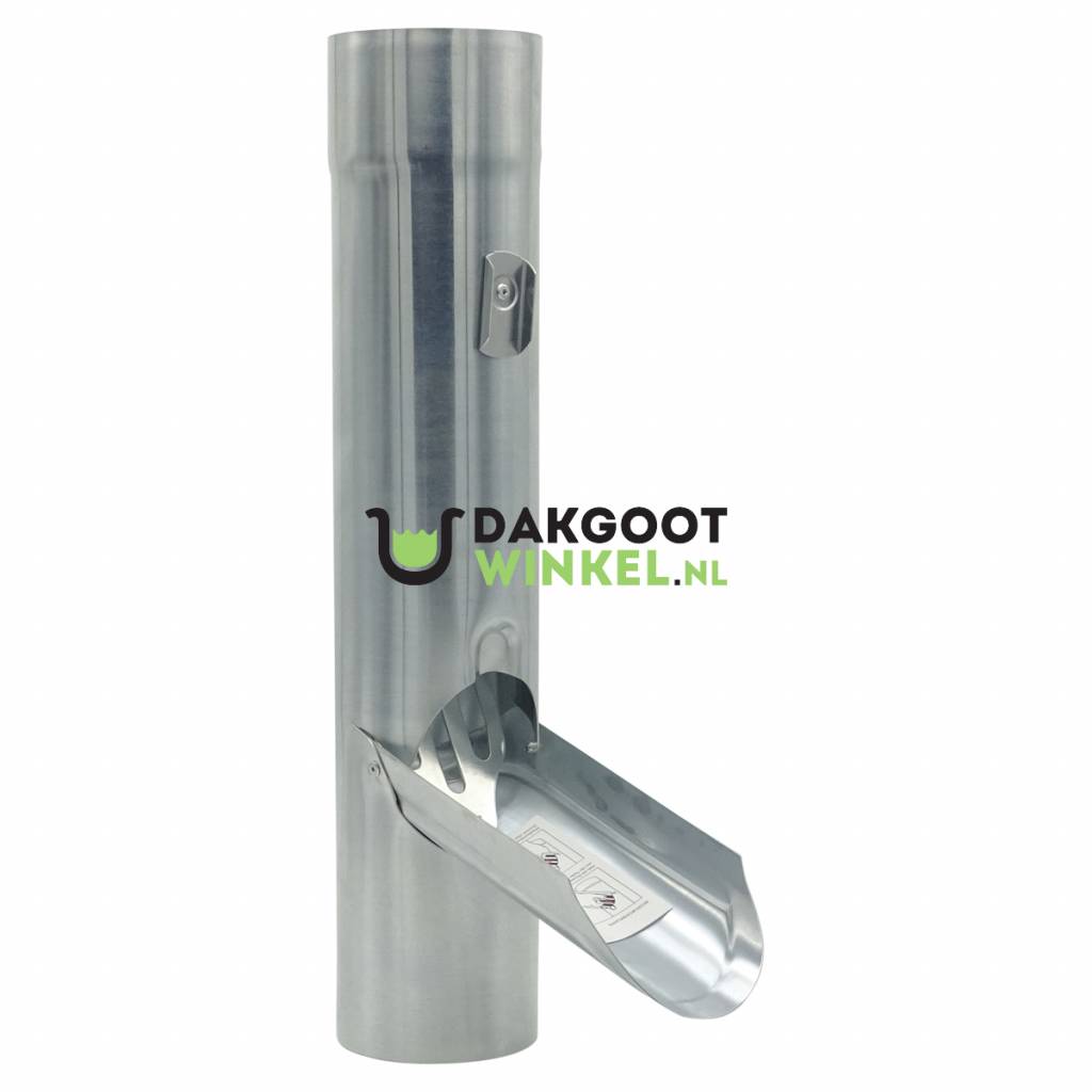 Rheinzink Regentonklep zink 80 mm rond