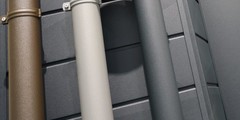 Aluminium regenpijpen