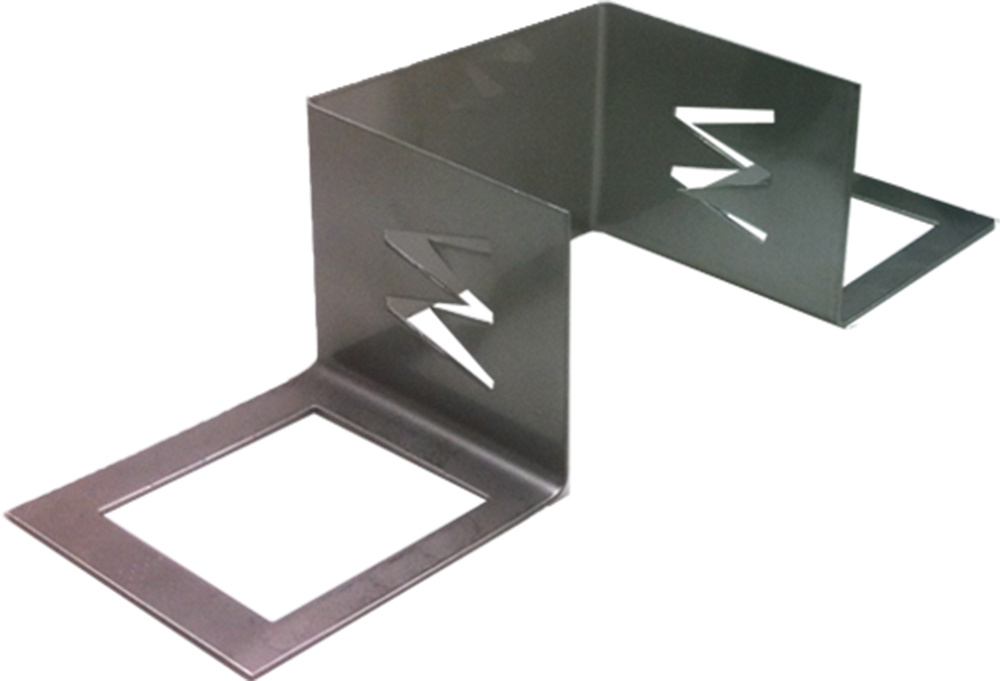 Inmetsel nis beugel RVS 80x80 mm