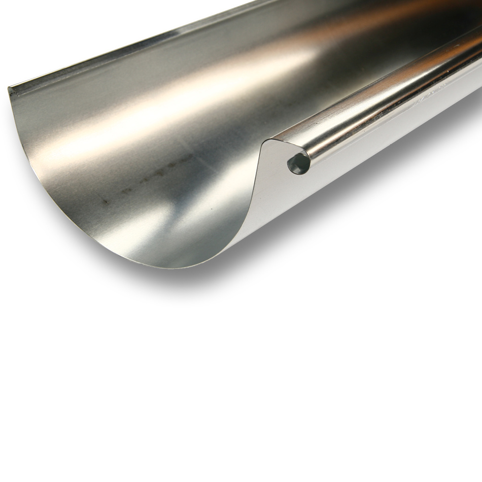 Nedzink Zinken mastgoot M44 - 1 meter (NedZink 0,8 mm)