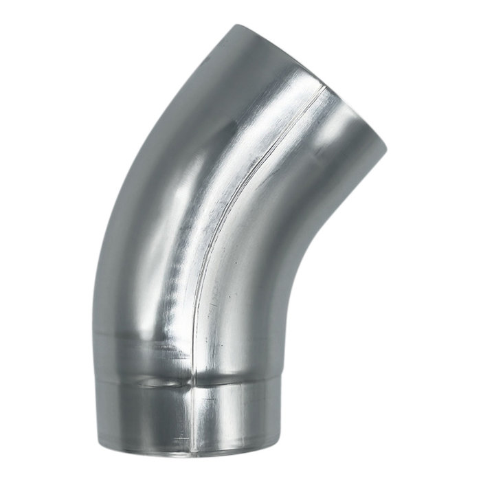 Grömo Zinken bocht 40 graden voor 80 mm regenpijp (standaard) (Grömo)