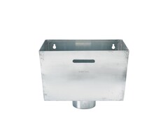 Rheinzink Vergaarbak Trapezium 80 mm zink | Rheinzink