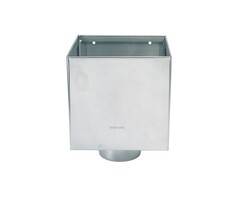 Rheinzink Vergaarbak Kubus 100 mm - 300x300 mm | Rheinzink