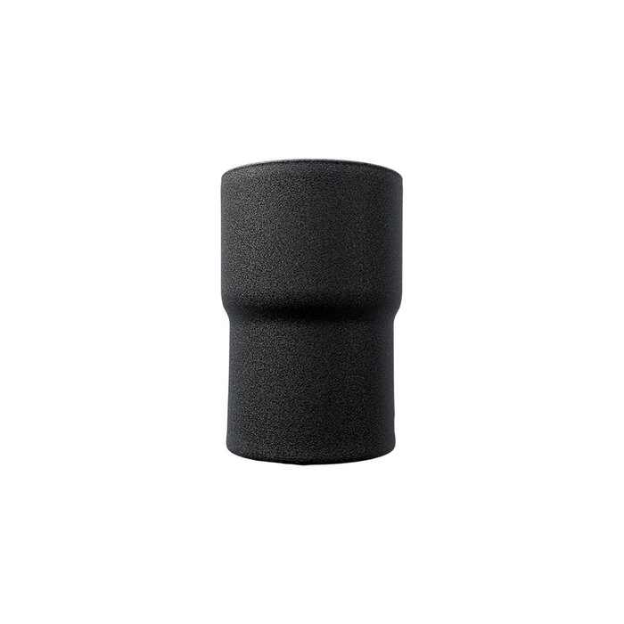 Prefa Aluminium verbindingsstuk 80 mm rond - P.10 zwart (Prefa)