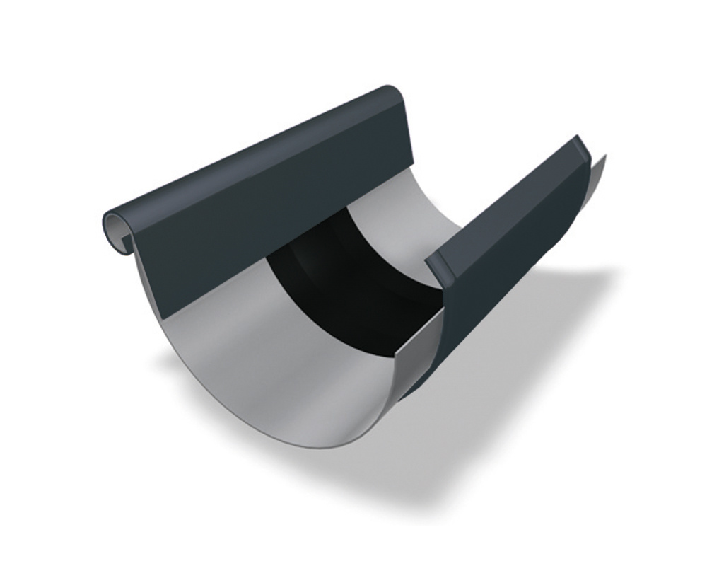 Prefa Expansiestuk aluminium met kraal en kap M280 P.10 zwart