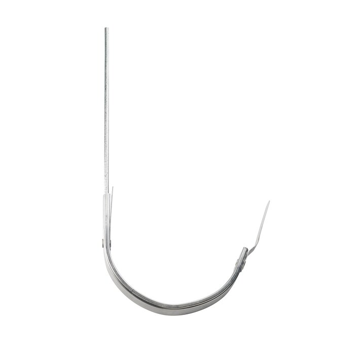 Rheinzink Gegalvaniseerde gootbeugel M400 - 90 graden - 30x5 mm - klang/klang - onderzijde zink (Rheinzink)