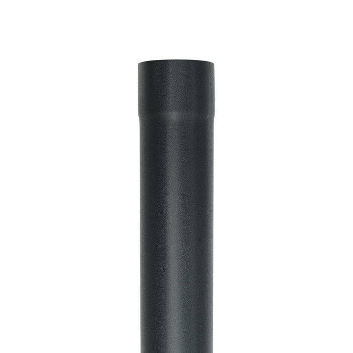 Prefa Aluminium regenpijp 80 mm P.10 zwart - 3 meter (Prefa P.10, 0,7 mm)