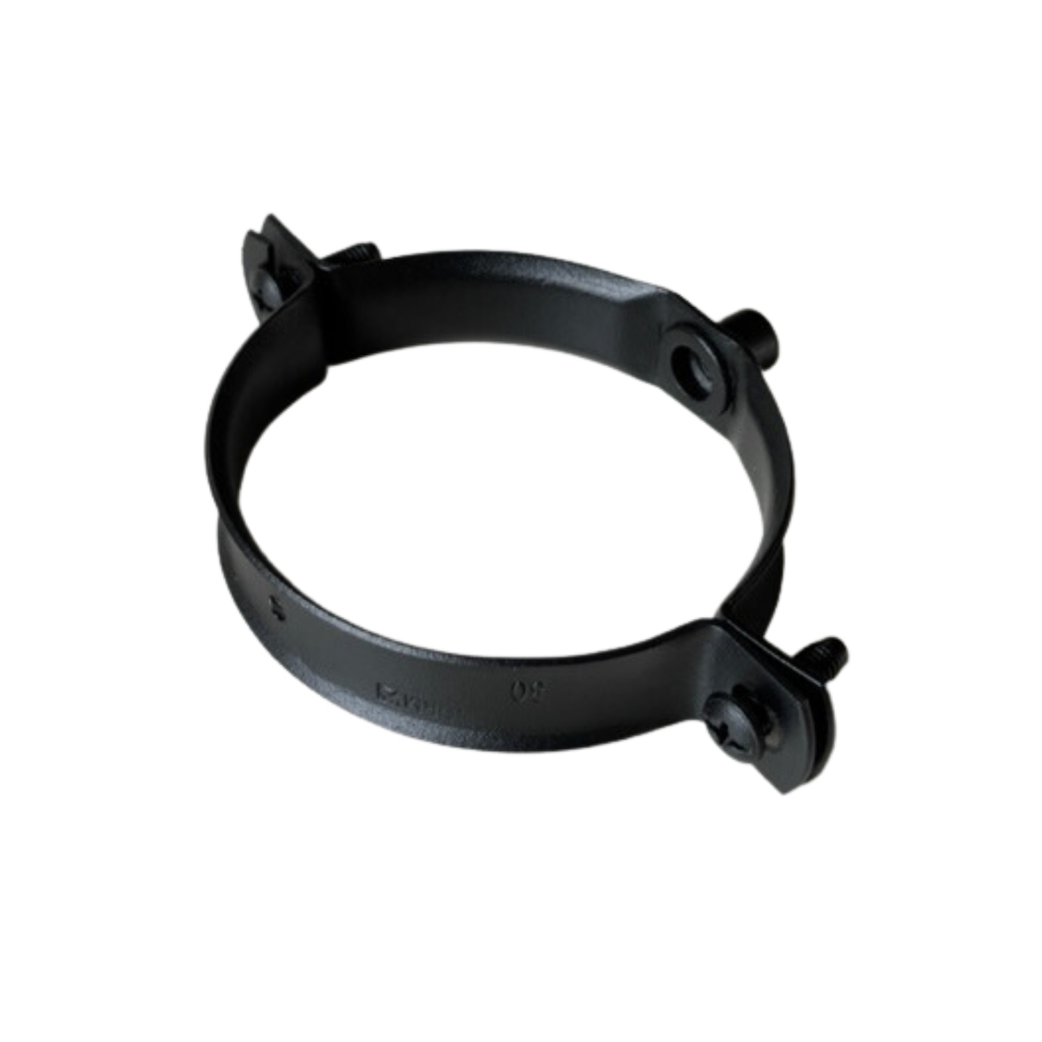 Kallos Scharnierbeugel 80 mm ral 9005 fijnstructuur M8 met schroefpen 65mm - Ral 9005 fijnstructuur