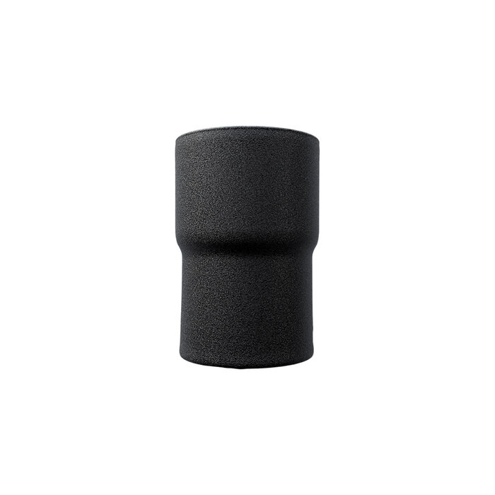 Prefa Aluminium verbindingsstuk 100 mm - P.10 zwart (Prefa)