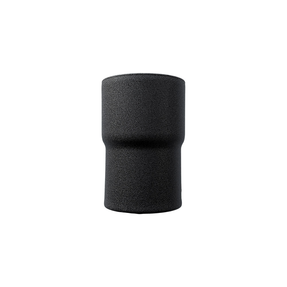Prefa Aluminium verbindingsstuk 100 mm - P.10 zwart (Prefa)