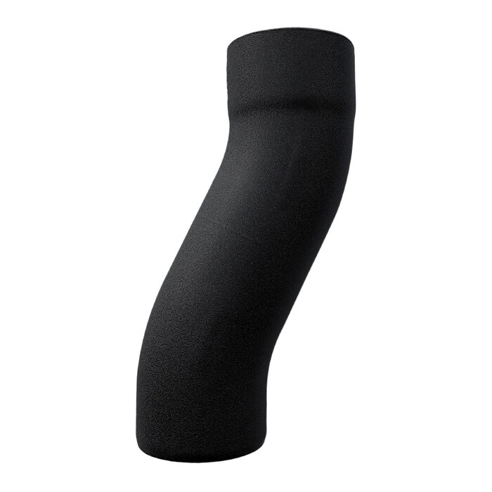 Prefa Aluminium sprongstuk 100 mm sprong 60 mm P.10 zwart (Prefa)
