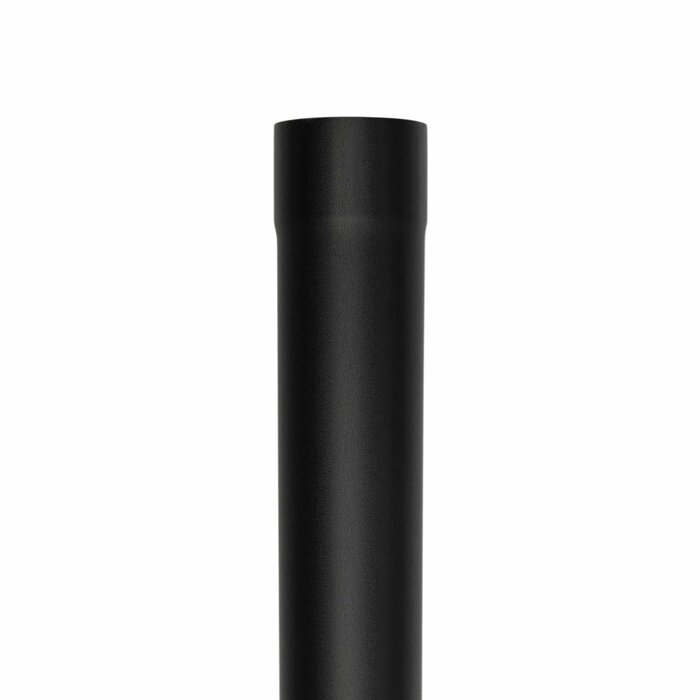 Prefa Aluminium regenpijp 100 mm P.10 zwart - 3 meter (Prefa P.10, 0,7 mm)