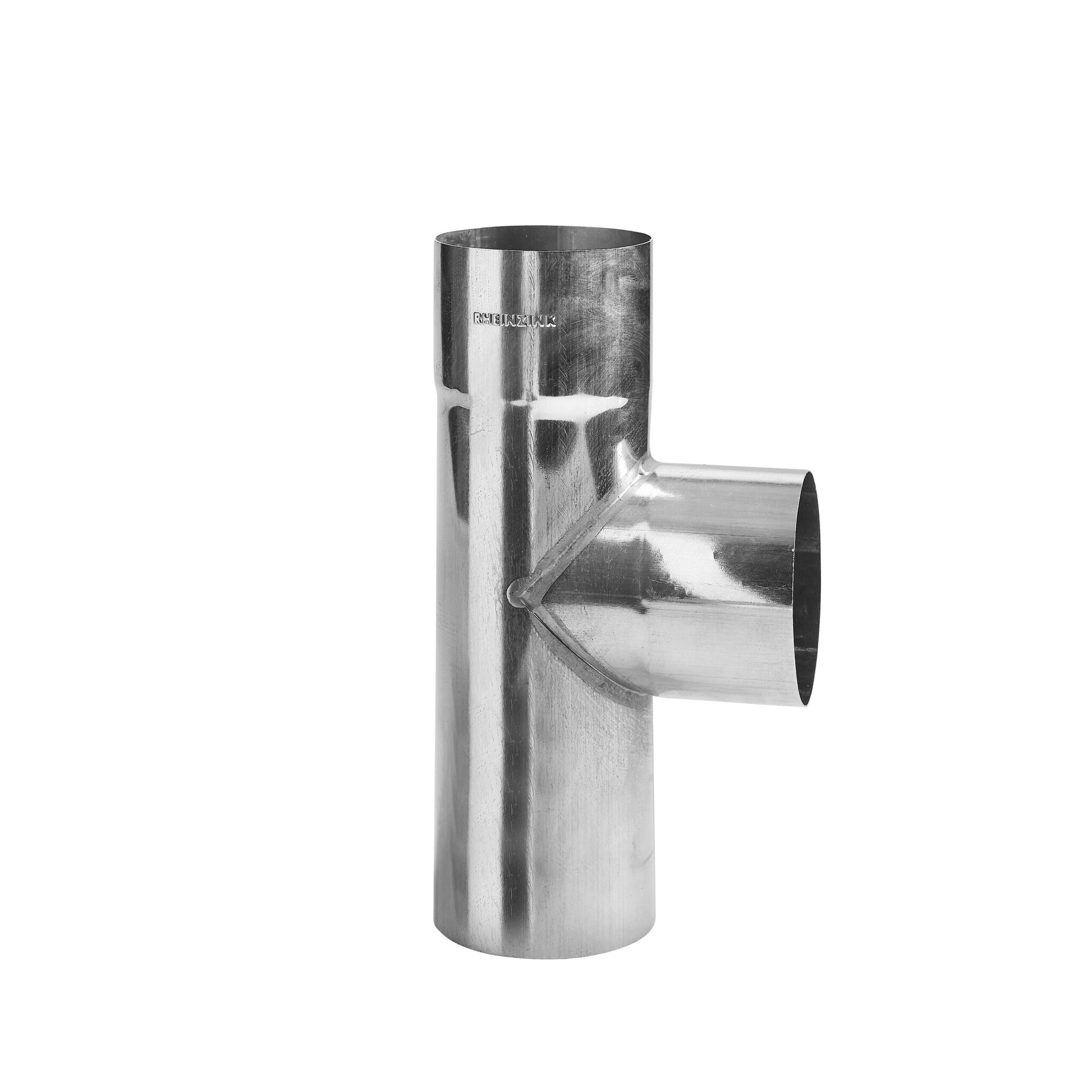 Rheinzink Zinken T-stuk 80 mm rond 85/90 graden (Rheinzink)