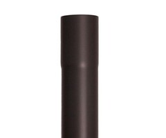 Nedzink Regenpijp 80 mm zwart Noir - 3 meter | NedZink