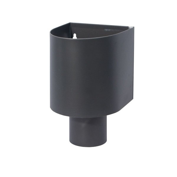 Nedzink Zinken vergaarbak Mini 80 mm zwart Noir (NedZink)