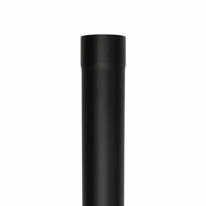 Prefa Aluminium regenpijp 80 mm P.10 zwart - 1 meter (Prefa P.10, 0,7 mm)