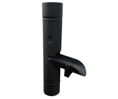 Prefa Regentonklep 100 mm P.10 zwart | Prefa