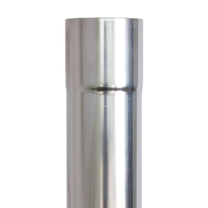 Nedzink Zinken regenpijp 80 mm rond - 2 meter (NedZink 0,65 mm)
