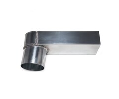 Nedzink Stadsuitloop 60x100 naar 100 mm | NedZink
