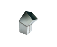 Nedzink Bocht 80x80 vierkant 45 graden | NedZink
