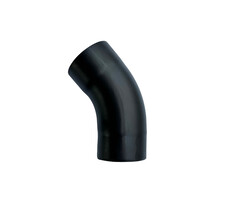Nedzink Bocht zink 80 mm 40gr - Noir