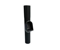 Nedzink Bladafscheider 80 mm zwart Noir incl. rooster | NedZink