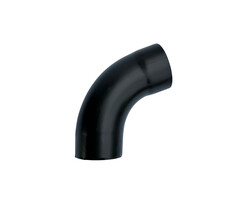 Nedzink Bocht 80 mm 72 graden zwart Noir | NedZink