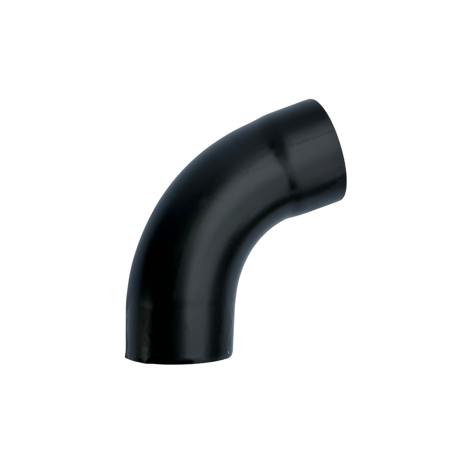 Nedzink Bocht zink 80 mm 72gr - Noir antraciet/zwart