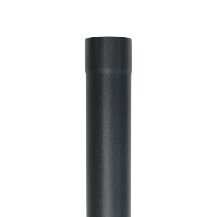 Prefa Aluminium regenpijp 80 mm P.10 zwart - 2 meter (Prefa P.10, 0,7 mm)