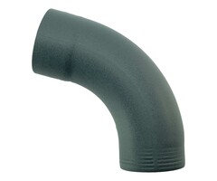 Prefa Bocht 72 graden 80 mm P.10 antraciet | Prefa