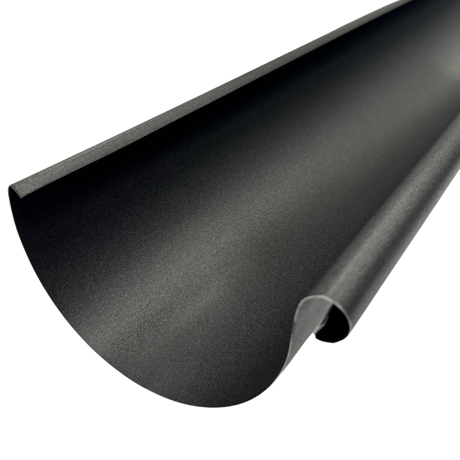 Prefa Aluminium dakgoot zwart - mastgoot M333 - 3 meter (Prefa P.10)