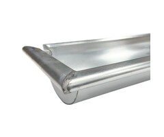 Nedzink Dakgoot M37 - 3 meter + kopschot | NedZink