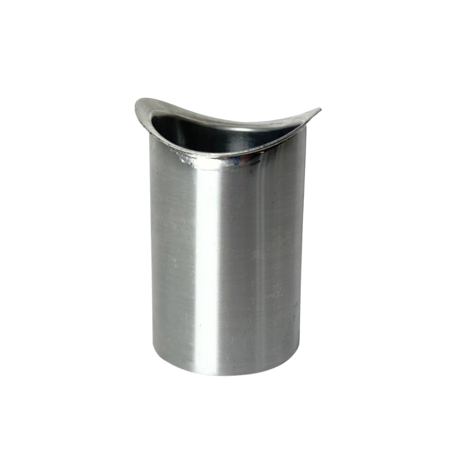 Nedzink Zinken tapeind 60 mm ovaal (58mm uitwendig) t.b.v. mastgoot M30 (NedZink)