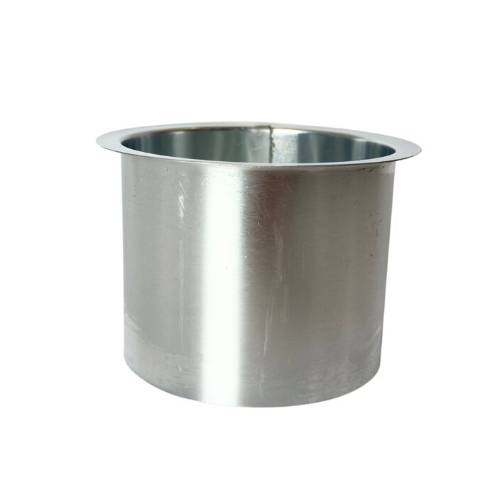 Nedzink Zinken tapeind vlak 100 mm (96mm uitwendig) - kort (NedZink)