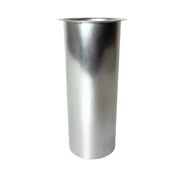 Nedzink Zinken tapeind vlak 80 mm (96mm uitwendig) - lengte 200 mm (NedZink)