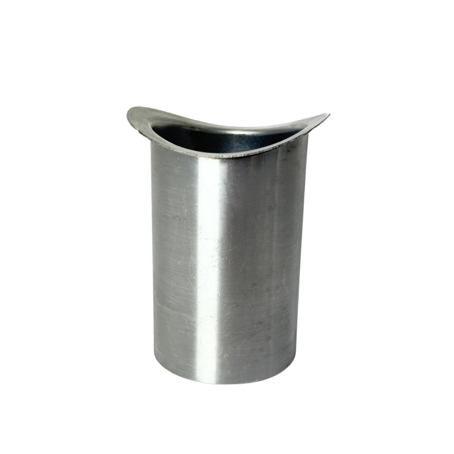 Nedzink Zinken tapeind 70 mm ovaal (65mm uitwendig) t.b.v. mastgoot M30 (NedZink)