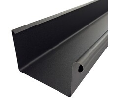 Prefa Dakgoot B400 P.10 zwart - 3 meter | Prefa