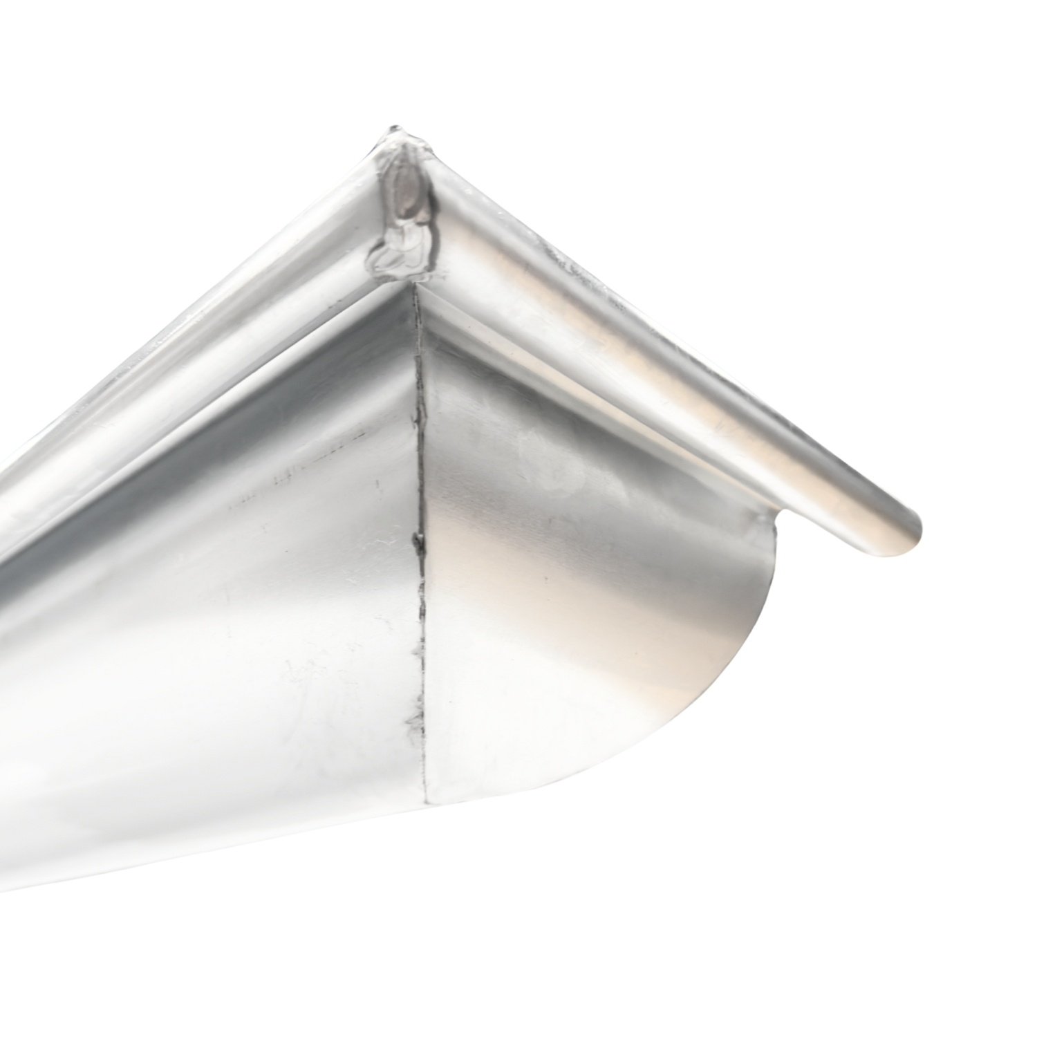 Nedzink Mastgoot zink M44 3 meter + kopschot gesoldeerd