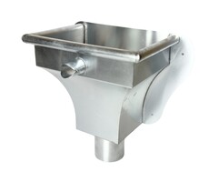 Nedzink Vergaarbak KS 80 mm incl. sierplaat | NedZink