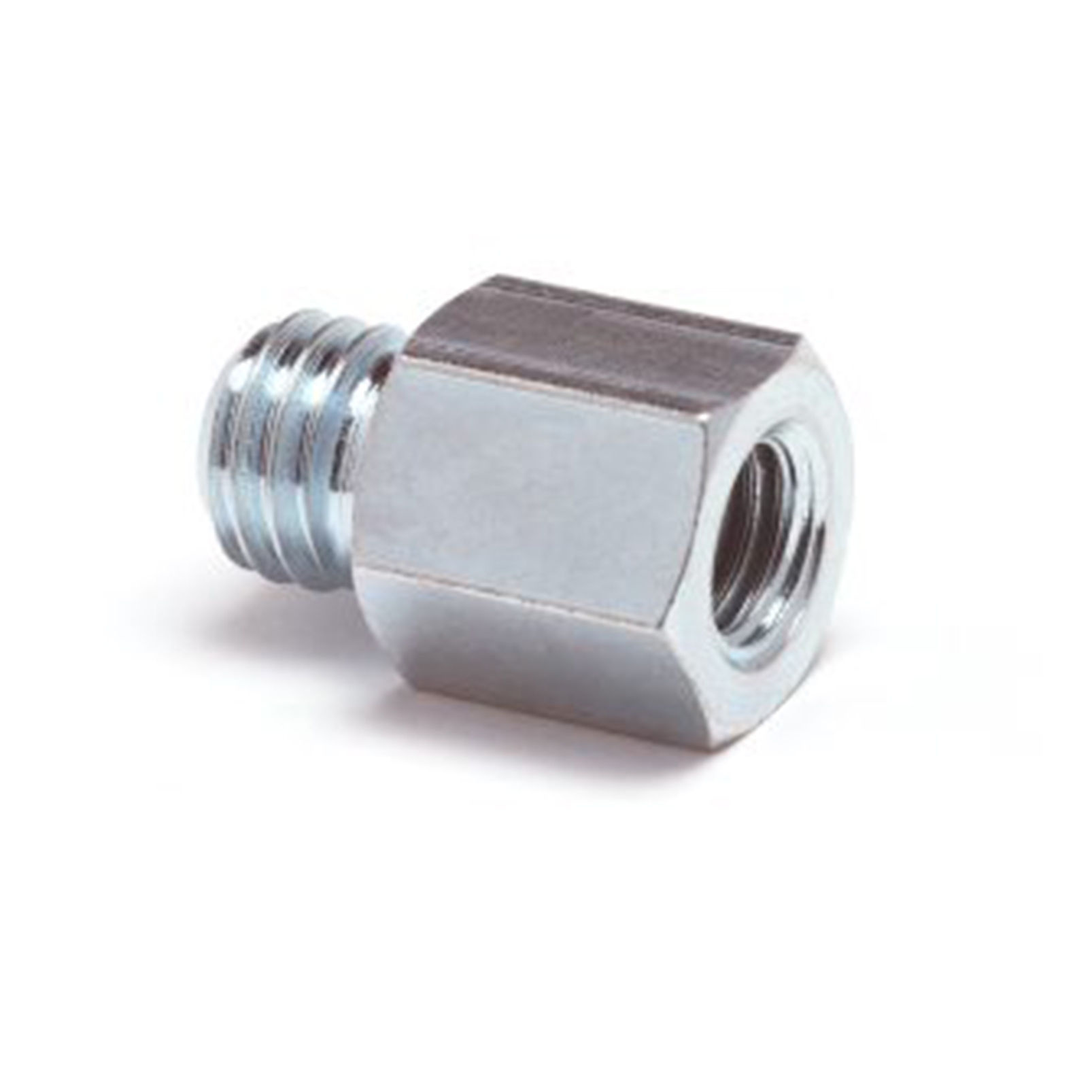 Verloopbus verzinkt M10/M8 tbv scharnierbeugels M10