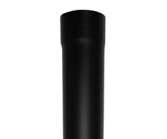 Kallos Regenpijp 80 mm zwart Ral-9005 - 3 meter | Kallos