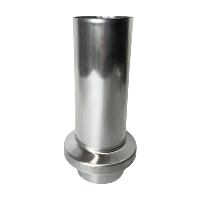 Grömo Zinken montageschuifstuk 80 mm rond (Grömo)