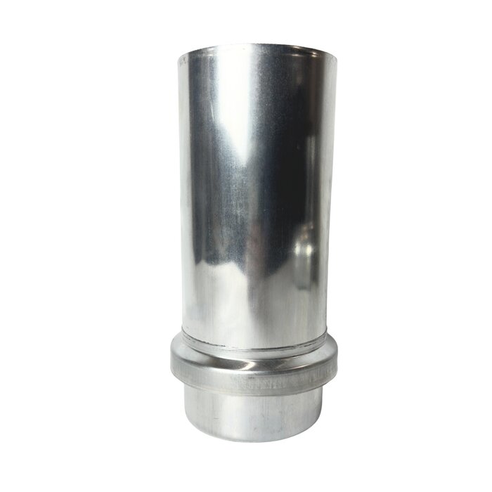 Grömo Zinken montageschuifstuk 100 mm rond (Grömo)
