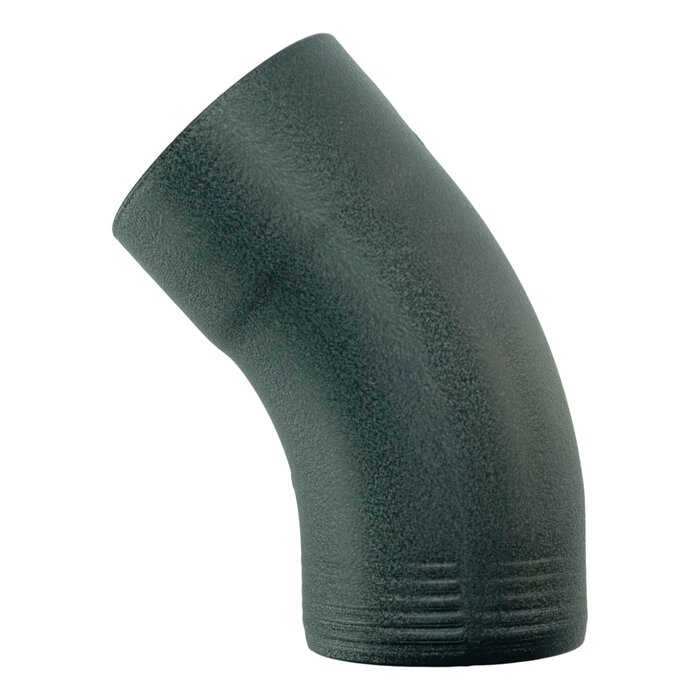 Prefa Aluminium bocht 40 graden 100 mm rond P.10 antraciet (Prefa)