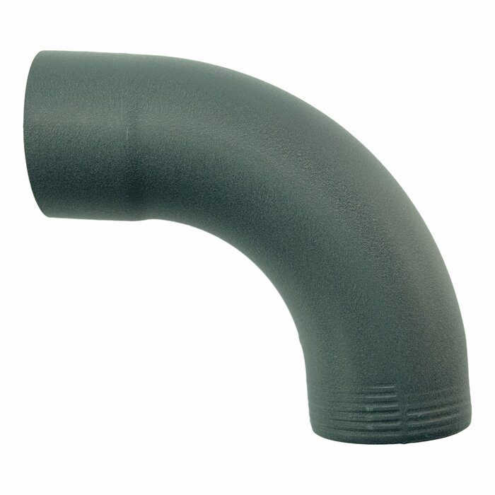 Prefa Aluminium bocht 85 graden 100 mm rond P.10 antraciet (Prefa)
