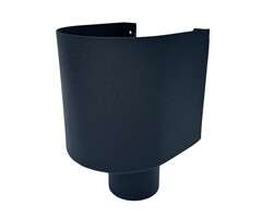 Kallos Vergaarbak Mini 100 mm P.10 antraciet | Prefa / Kallos