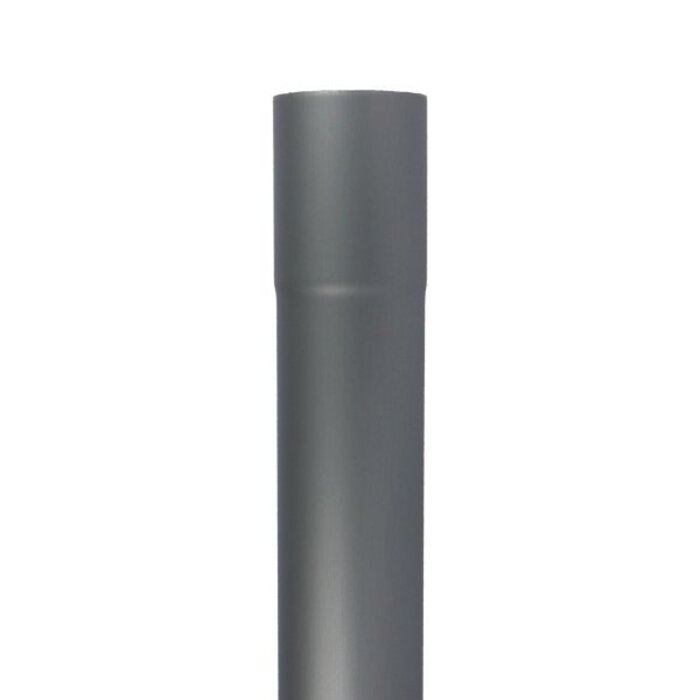 Nedzink Zinken regenpijp 80 mm grijs Nova - 3 meter (NedZink 0,70 mm)