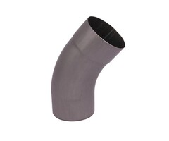 Nedzink Bocht 80 mm 40 graden grijs Nova | NedZink