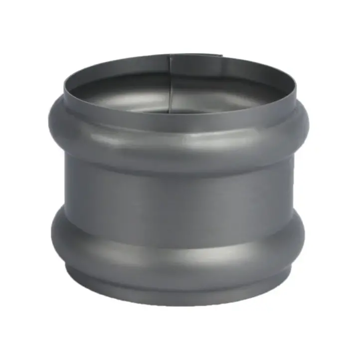 Nedzink Zinken wrong 80 mm rond grijs Nova (NedZink)