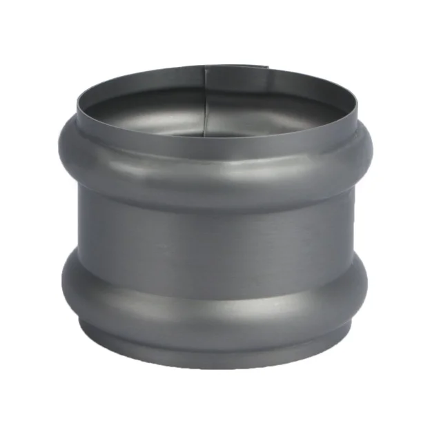 Nedzink Zinken wrong 80 mm rond grijs Nova (NedZink)